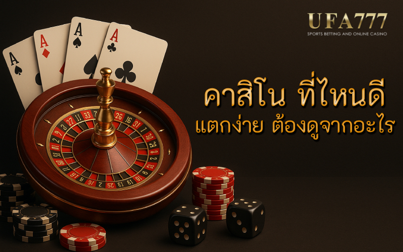 คาสิโน ที่ไหนดี