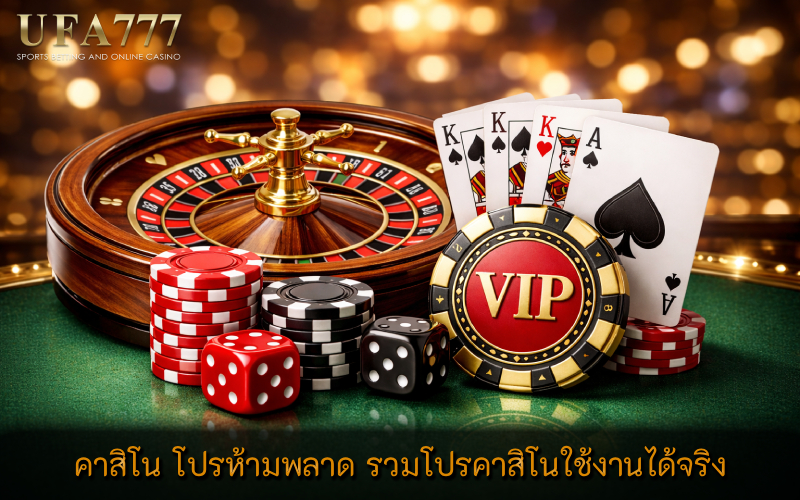 คาสิโน โปรห้ามพลาด