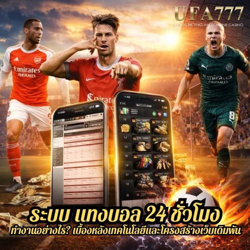 ระบบแทงบอล 24 ชั่วโมง ทำงานอย่างไร? เบื้องหลังเทคโนโลยีและโครงสร้างเว็บเดิมพัน