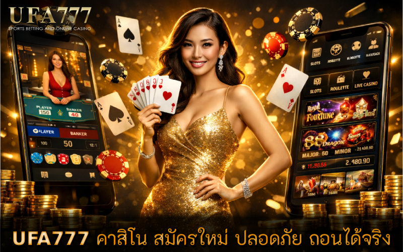 คาสิโน สมัครใหม่ กับ UFA777