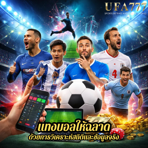 แทงบอลให้ฉลาด ด้วยการวิเคราะห์สถิติและข้อมูลจริง